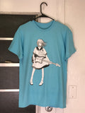 Blue Guitar Girl