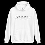 "Kick" monochrome hoodie