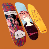 “Thanks” Pocket Pistol Mini Cruiser Deck + grip tape
